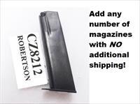 CZ82 9x18mm Makarov VG+ 1989 DA SA C&R CA OK 01301 type 13 shot polygonal, 10 round Magazine sub available