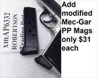 FEG PA63 or AP63 .32 ACP 9 Shot VG 2 Tone 1980s with 1 modified Walther PP Magazine Alloy Frame Walther PP copy Hungary