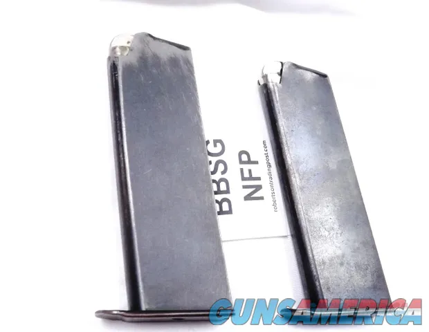 2 Star 9mm Model BS or Super B or Late Non Slotted B Factory 9 Round Magazine Inner Plates Missing but Serviceable $29 each Free Ship 