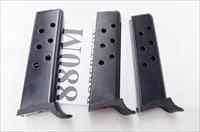 FIE Titan E380 Excam GT380 .380 ACP Factory 7 Round Magazine for Steel Frame Tanfoglio Pistols New Blue Finger Rest 880M Buy 3, Ships Free!