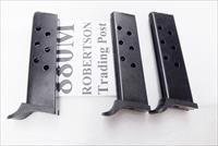 FIE Titan E380 Excam GT380 .380 ACP Factory 7 Round Magazine for Steel Frame Tanfoglio Pistols New Blue Finger Rest 880M Buy 3, Ships Free!