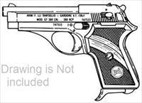 FIE Titan E380 Excam GT380 .380 ACP Factory 7 Round Magazine for Steel Frame Tanfoglio Pistols New Blue Finger Rest 880M Buy 3, Ships Free!