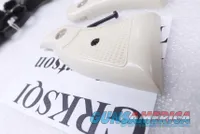 Magna Service Imitation Ivory Poly Grips fit S&W K L Frame Square 10 15 19 64 OK with T Grip Adapters