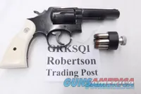 Magna Service Imitation Ivory Poly Grips fit S&W K L Frame Square 10 15 19 64 OK with T Grip Adapters