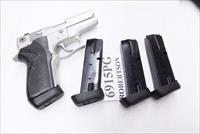 Smith & Wesson 9mm model 6906 Extended 15 Shot Magazine Mec-Gar 5915B with PGS Grip Adapter all new fits S&W models 469 669 6904 6906 6946 XM6915PG