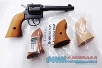 H&R Grips Factory Walnut 1 Piece models 649 650 949 950 660 676 687 976 No Screw GRHRGS Dark Stained otherwise Unfinished Harrington & Richardson 1990s Production