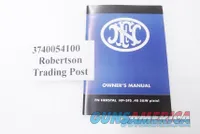 FNH 2002 Instruction Manual Browning 1935 Hi-Power .40 S&W Cal but OK for 9mm 3740054100 New Condition Fabrique Nationale Herstal Belgium Virginia