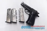 3 Beretta 81 .32 ACP Modified Mec-Gar 10 shot Nickel Magazines @ $33 freesh