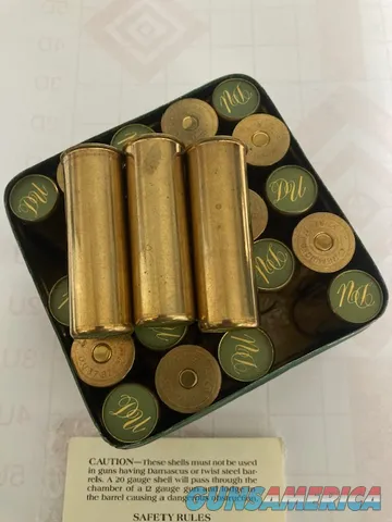 Vintage Remington DU 50th Anniversary Brass shotgun shells Img-4