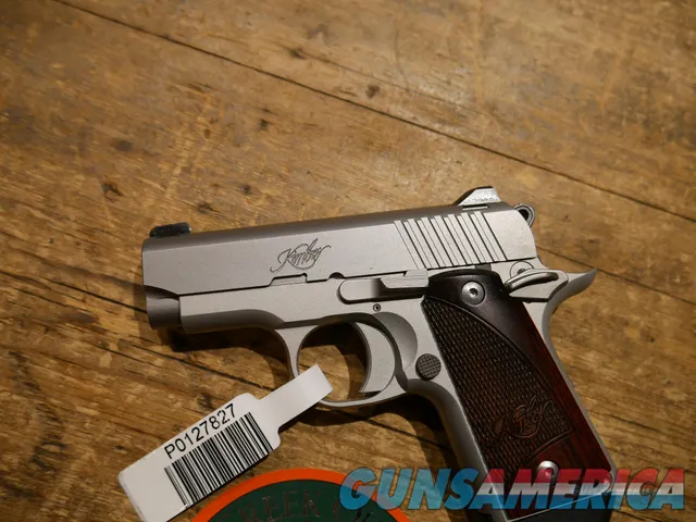 Kimber Micro Stainless RTC .380 ACP 3 Mags + Desantis Holster!