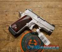 Kimber Micro Stainless RTC .380 ACP 3 Mags + Desantis Holster!