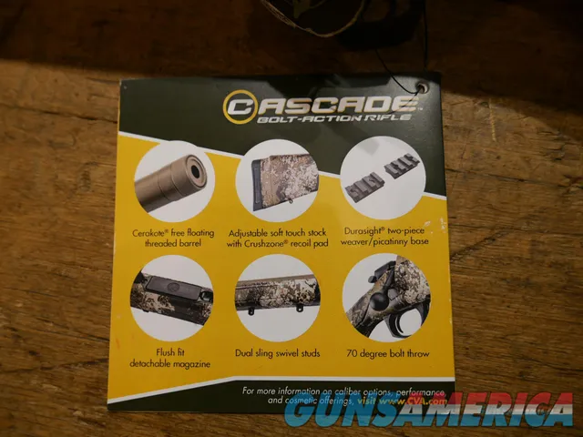 CVA Cascade Veil 6.5 Creedmoor FDE Cerakote!