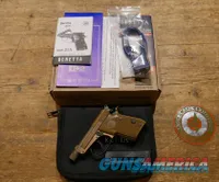 Beretta 21A Bobcat FDE .22LR Threaded!