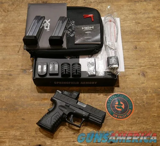 Springfield Armory XD-M Elite 3.8" Compact 9mm W/ Hex Dragonfly Red Dot