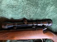 J.G. Anschutz Model 1433 with Mannlicher stock and 19 Barrel chambered in 22 Hornet with Bausch and Lomb 2X8 Scope Img-9