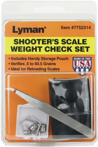 Lyman LYMAN SHOOTER'S SCALE WEIGHT CHECK SET