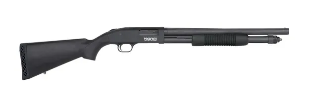 Mossberg MOSSBERG 590S 12GA 18.5" 9RD 1.75"-3" MATTE BLUE SYNTHETIC