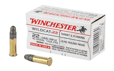 Winchester Repeating Arms WIN WILDCAT 22LR 40GR LRN 50/5000