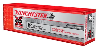 Winchester Repeating Arms Super-X Rimfire Ammunition X22LRPP1