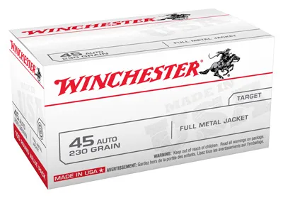 Winchester Repeating Arms Best Value FMJ Value Pack USA45AVP
