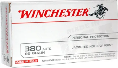Winchester Repeating Arms Best Value JHP USA380JHP