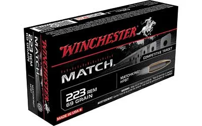 Winchester Repeating Arms Match Boat Tail Hollow Point S223M2