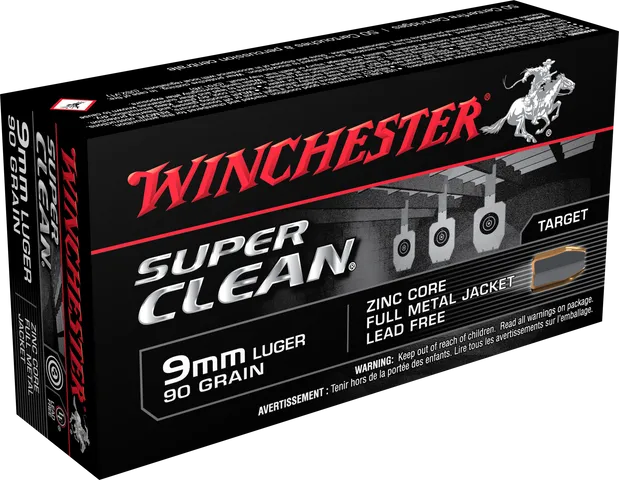 Winchester Repeating Arms Super Clean FMJ W9MMLF