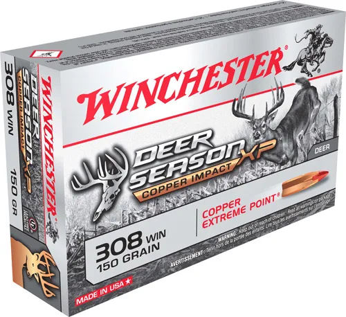 Winchester Repeating Arms Deer Season XP Extreme Point Lead Free X308DSLF