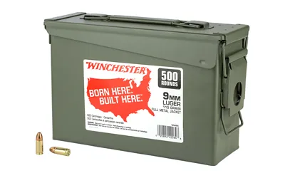 Winchester Repeating Arms WIN BHBH 9MM 115gr FMJ 500PK