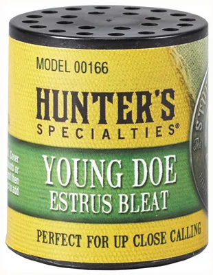 Hunters Specialties HS DEER CALL CAN STYLE YOUNG DOE ESTRUS BLEAT