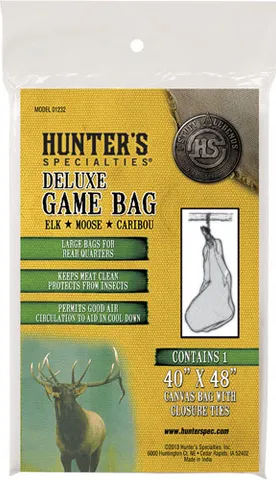 Hunters Specialties HS GAME HANGING BAG DELUXE HEAVY DUTY 40"X48" REUSABLE