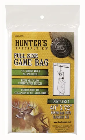 Hunters Specialties HS FIELD DRESSING GAME BAG DEER SIZE 40"X72"