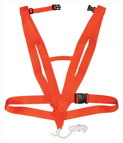 Hunters Specialties HS DEER DRAG DELUXE BODY HARNESS STYLE SAFETY ORANGE