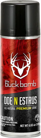 Buck Bomb BUCK BOMB DEER LURE DOE ESTRUS 6.65 OUNCES AEROSOL