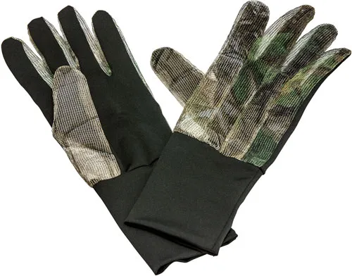 Hunters Specialties HS GLOVE MESH W/GRIP PALM REALTREE EDGE ON SIZE