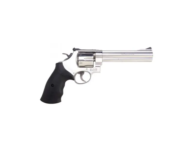 Smith & Wesson S&W 610 .10MM 6.5" AS 6-SHOT STAINLESS STEEL RUBBER