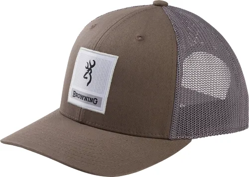 Browning BROWNING CAP PROWLER MESH SNAP BACK SQ BCKMK PATCH PEWTR OSFM