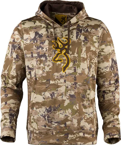 Browning BROWNING TECH HOODIE LS AURIC CAMO LARGE*