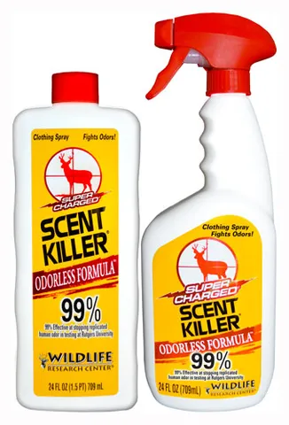 Wildlife Research WRC SCENT ELIMINATION SPRAY SK SUPER CHARGED COMBO 2-24FL OZ.