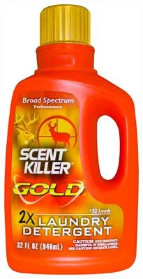 Wildlife Research WRC CLOTHING WASH SCENT KILLER GOLD 32FL OUNCES