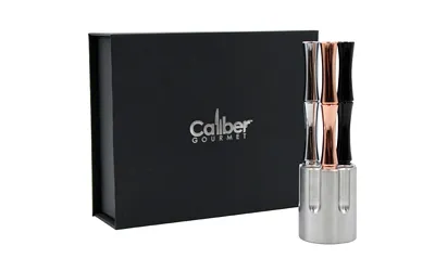 Caliber Gourmet CBG 3PC PEN/RVLVR CYLNDR GIFT SET