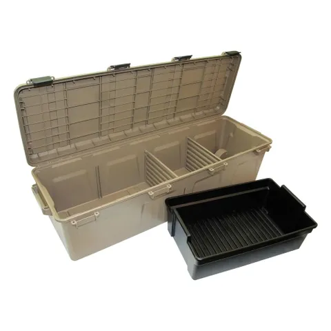 MTM Case-Gard WHEELED MOBILE GEAR CRATE W/TRAY/DIVIDER