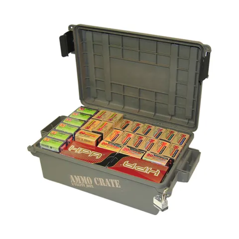 MTM Case-Gard AMMO CRATE 17.2 X5.5IN ARMY GREEN
