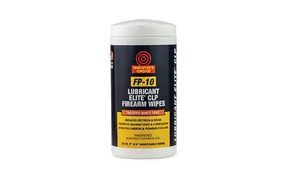 Shooters Choice FP10 LUBRICANT ELITE CLP WIPES