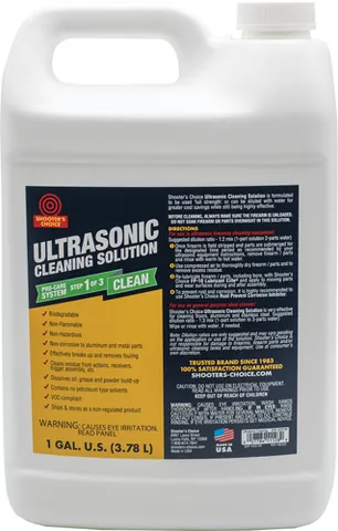 Shooters Choice SHOOTERS CHOICE ULTRASONIC CLEANING SOLUTION 1-GALLON
