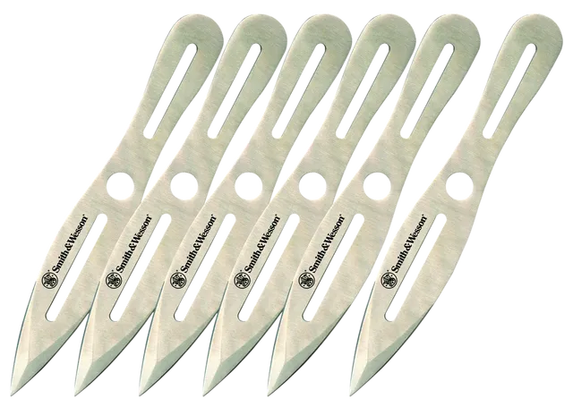 BTI Throwing Knives 8" 6 Pack SWTK8CP