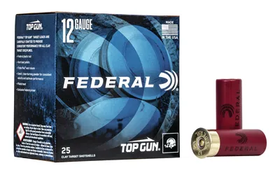 Federal Federal TG1275 Top Gun 12 Gauge 2.75" 1 1/8 oz 7.5 Shot