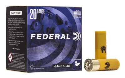 Federal Federal H2006 Game-Shok Upland 20 Gauge 2.75" 7/8 oz 6 Shot