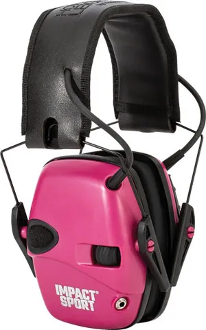 Howard Leight HOWARD LEIGHT IMPACT SPORT YOUTH ELECTRONIC MUFF PINK