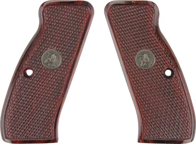 Pachmayr PACHMAYR LAMINATED WOOD GRIPS CZ 75/85 ROSEWOOD CHECKERED